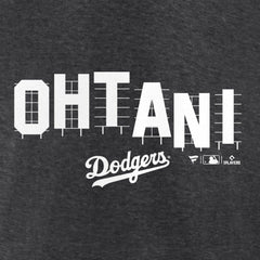 Shohei Ohtani Los Angeles Dodgers Hollywood T-Shirt - Charcoal T-shirts