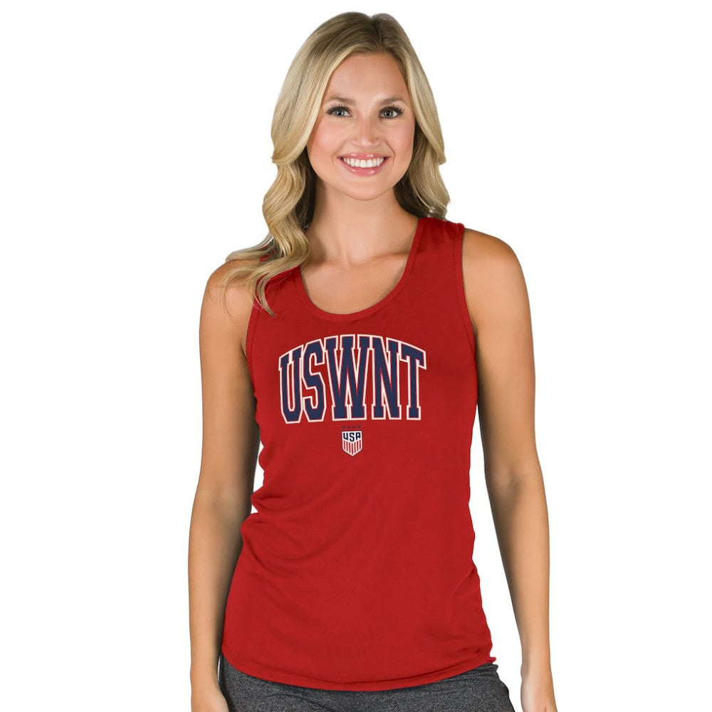 USWNT Concepts Sport Women's Marathon Racerback Scoop Neck Tank Top Red shop