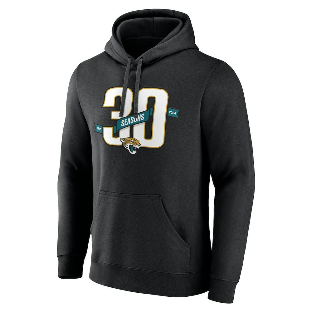 Jacksonville Jaguars 30th Anniversary Pullover Hoodie Black