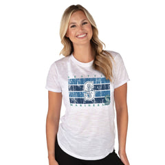 Seattle Mariners Concepts Sport Women's Infuse Knit Top - White Tops