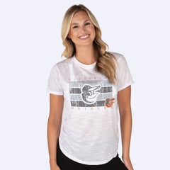 Baltimore Orioles Concepts Sport Women's Infuse Knit Top - White Tops