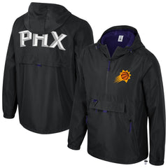 Phoenix Suns Stadium Essentials Unisex Compete Quarter-Zip Windbreaker Jacket Black