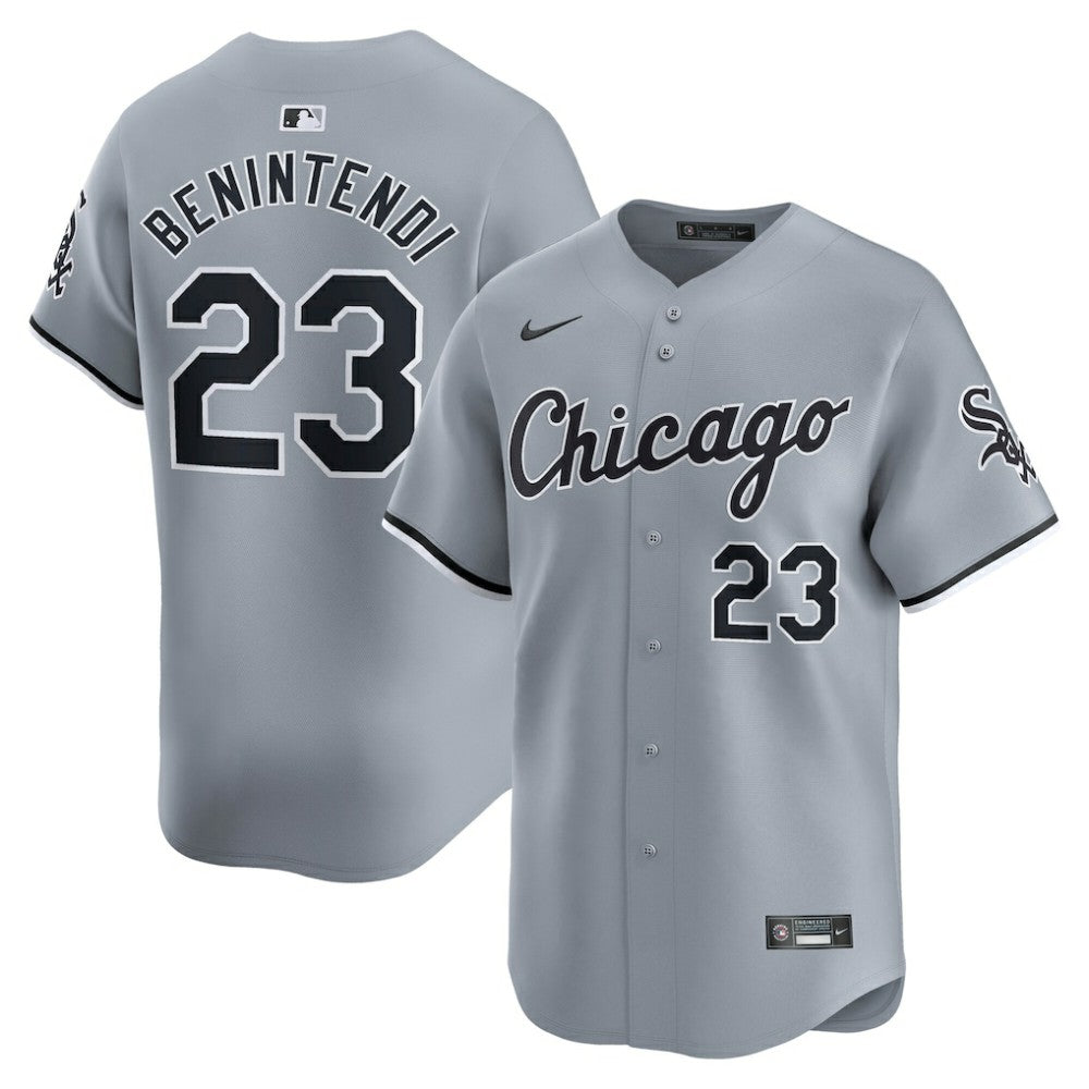 Andrew Benintendi Chicago White Sox Nike Road Limited Player Jersey – White Jerseys