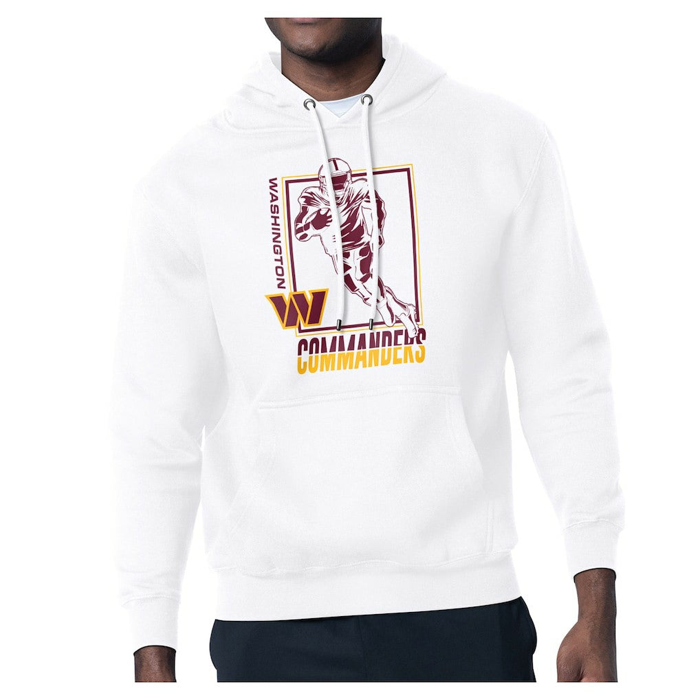 Washington Commanders Starter Player Grid Pullover Hoodie White