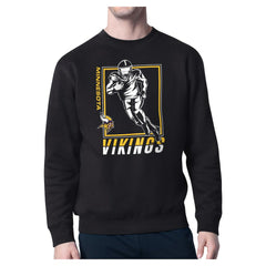 Minnesota Vikings Starter Player Grid Pullover Sweatshirt Black