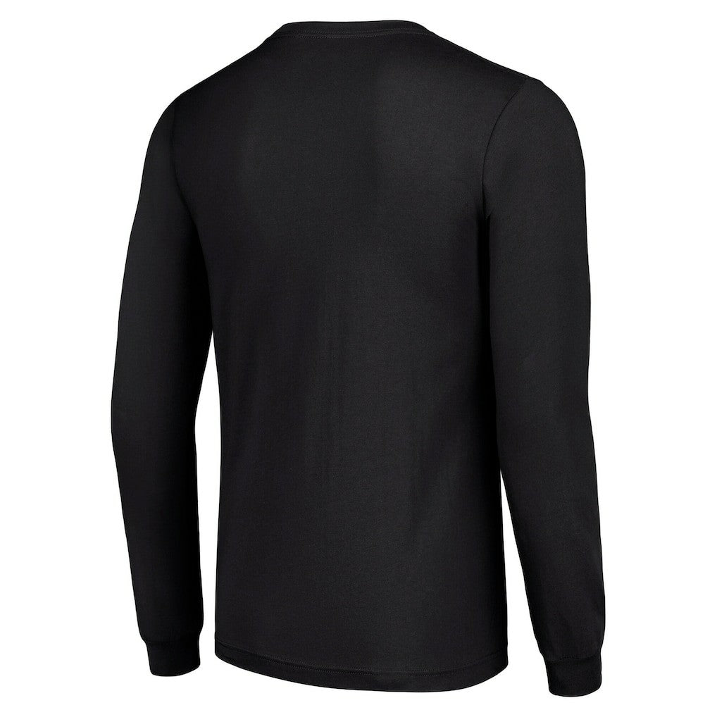 Pittsburgh Steelers Starter Team Name Graphic Long Sleeve T-Shirt Black