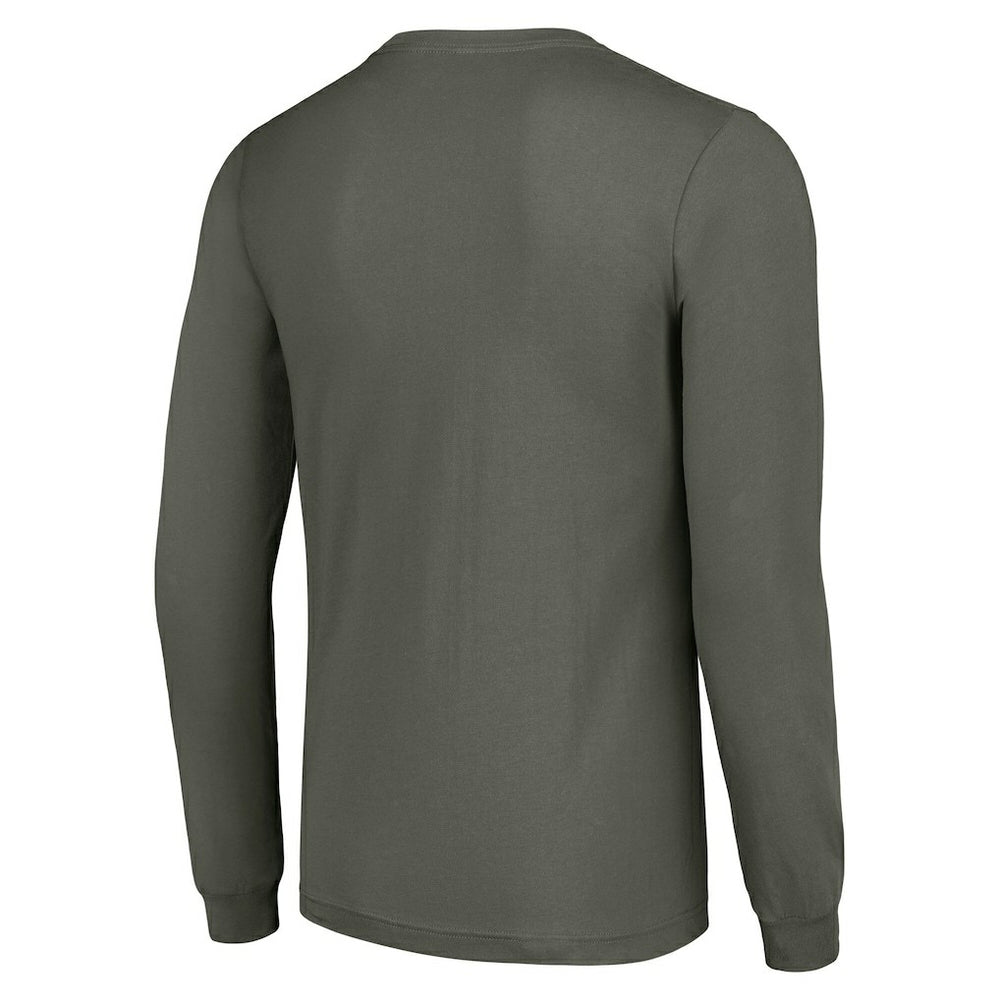 Green Bay Packers Starter Team Name Graphic Long Sleeve T-Shirt Olive
