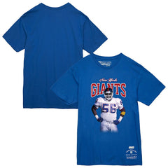 Lawrence Taylor New York Giants Sideline Retired Player T-Shirt Royal