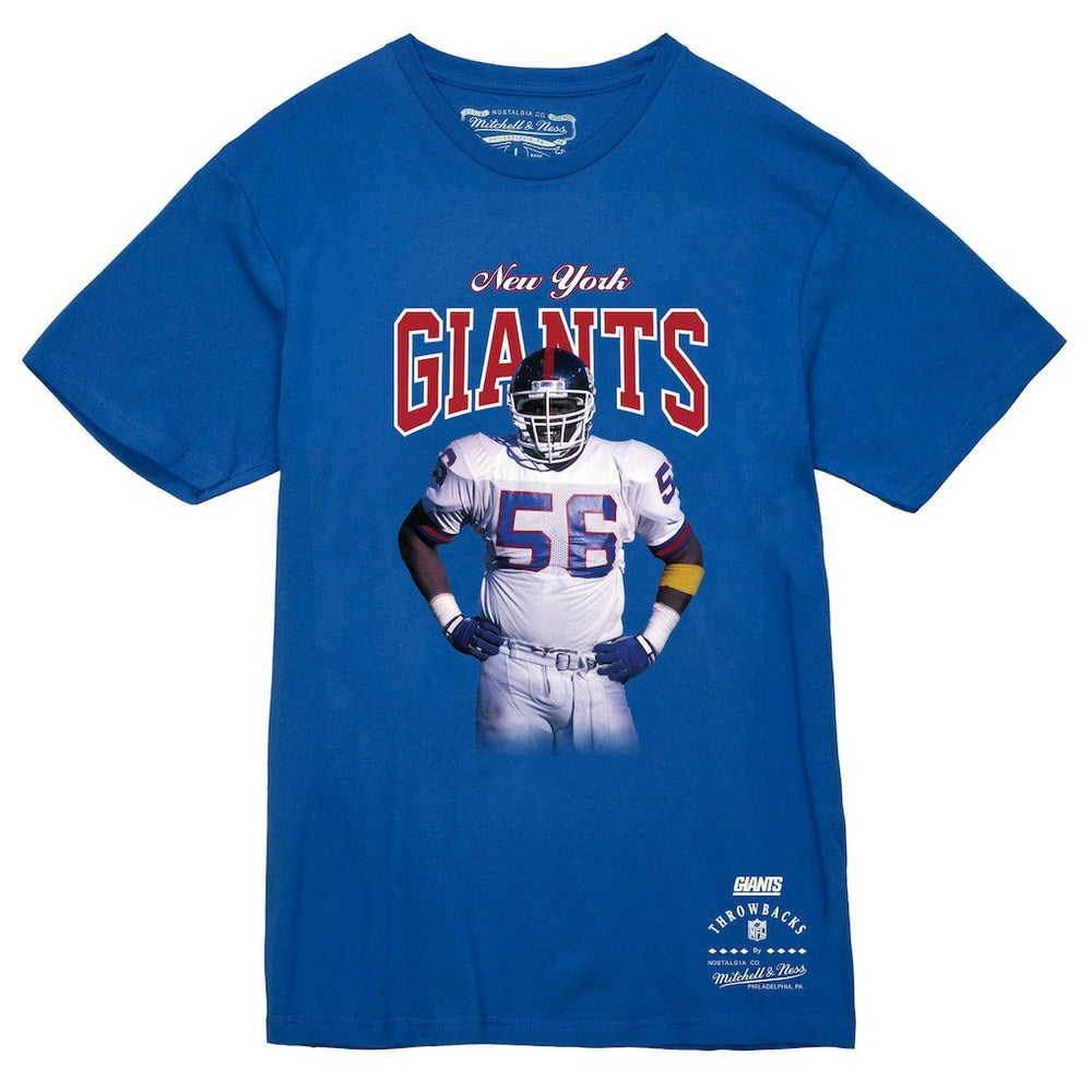 Lawrence Taylor New York Giants Sideline Retired Player T-Shirt Royal