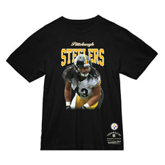 Troy Polamalu Pittsburgh Steelers Sideline Retired Player T-Shirt Black