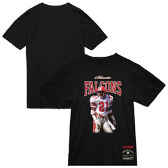 Deion Sanders Atlanta Falcons Sideline Retired Player T-Shirt Black