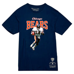 Walter Payton Chicago Bears Sideline Retired Player T-Shirt Navy