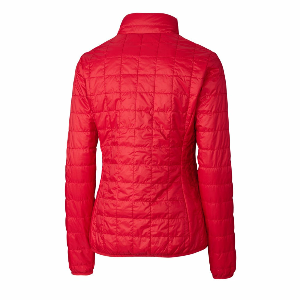 Tampa Bay Buccaneers Cutter & Buck Women's Rainier PrimaLoft Eco Insulated Full-Zip Puffer Jacket Red