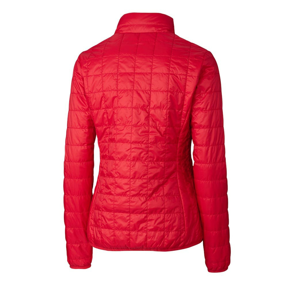Kansas City Chiefs Cutter & Buck Women's Rainier PrimaLoft Eco Insulated Full-Zip Puffer Jacket Red