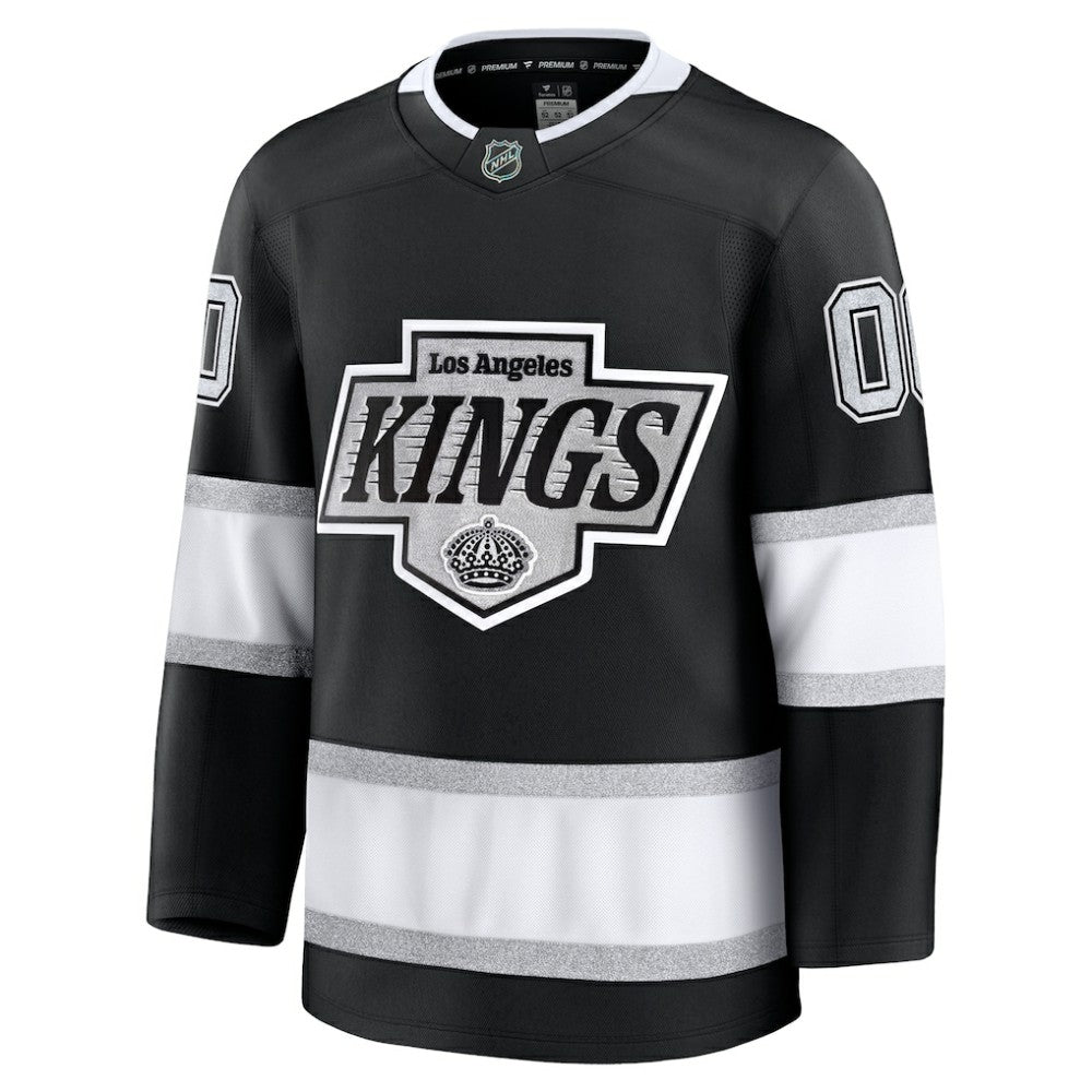NHL,Custom Los Angeles Kings Fanatics Home Premium Custom Jersey - Black