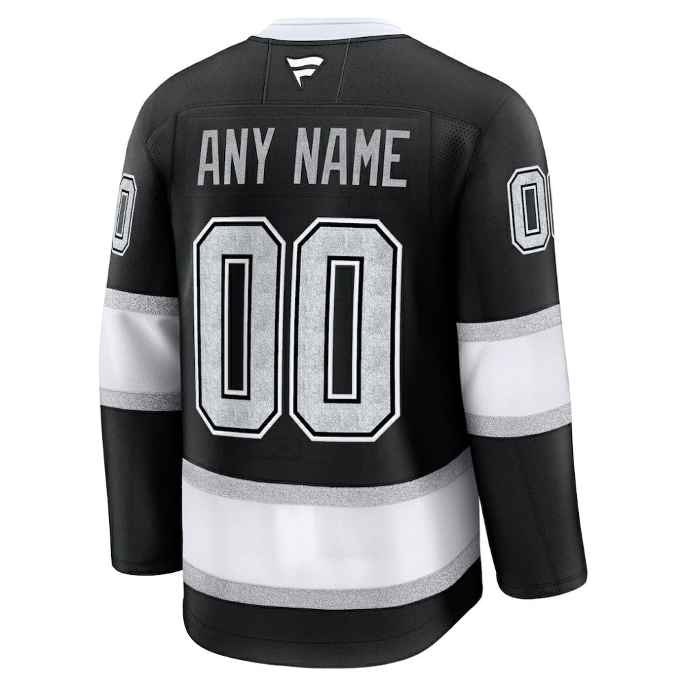 NHL,Custom Los Angeles Kings Fanatics Home Premium Custom Jersey - Black