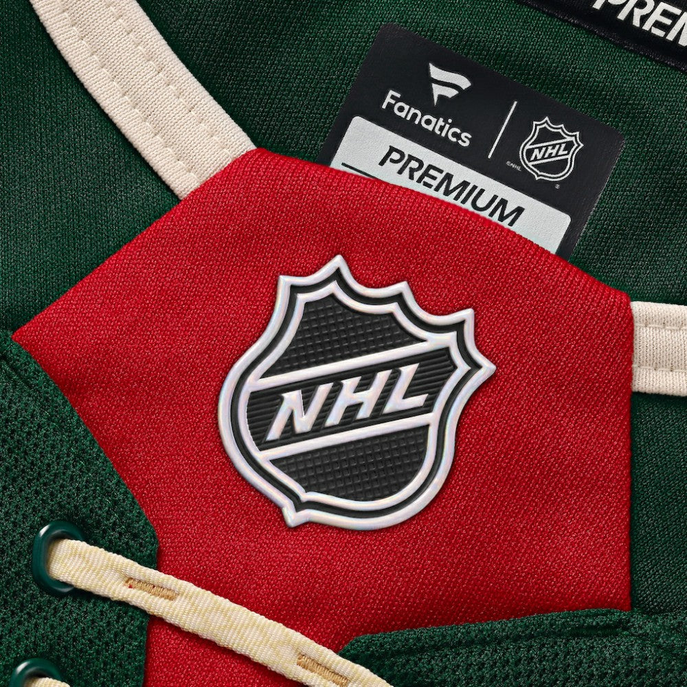 NHL,Custom Minnesota Wild Fanatics Home Premium Custom Jersey - Green