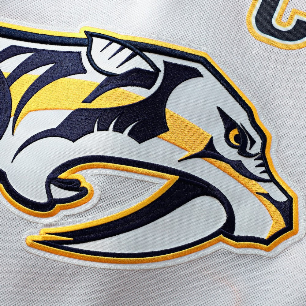NHL,Custom Nashville Predators Fanatics Away Premium Custom Jersey - White