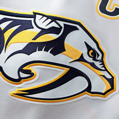 NHL,Custom Nashville Predators Fanatics Away Premium Custom Jersey - White