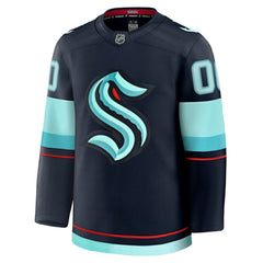 NHL,Custom Seattle Kraken Fanatics Home Premium Custom Jersey - Deep Sea Blue