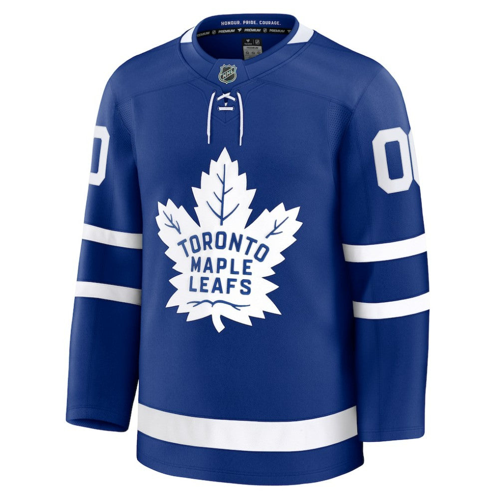 NHL,Custom Toronto Maple Leafs Fanatics Home Premium Custom Jersey - Blue