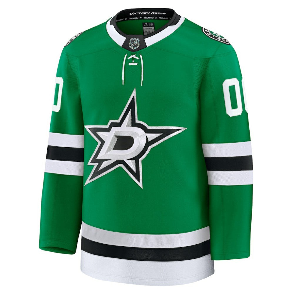 NHL,Custom Dallas Stars Fanatics Home Premium Custom Jersey - Kelly Green