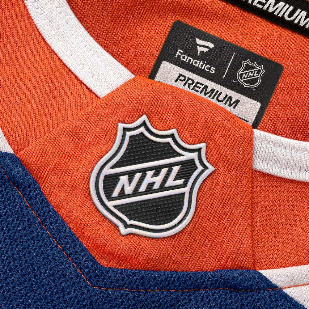 NHL,Custom Edmonton Oilers Fanatics Home Premium Custom Jersey - Royal