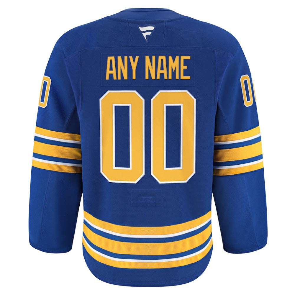 NHL,Custom Buffalo Sabres Fanatics Home Authentic Pro Custom Jersey - Royal