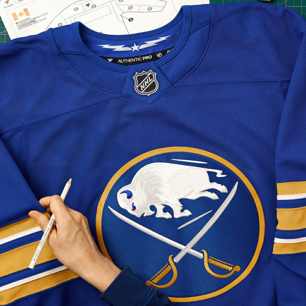 NHL,Custom Buffalo Sabres Fanatics Home Authentic Pro Custom Jersey - Royal