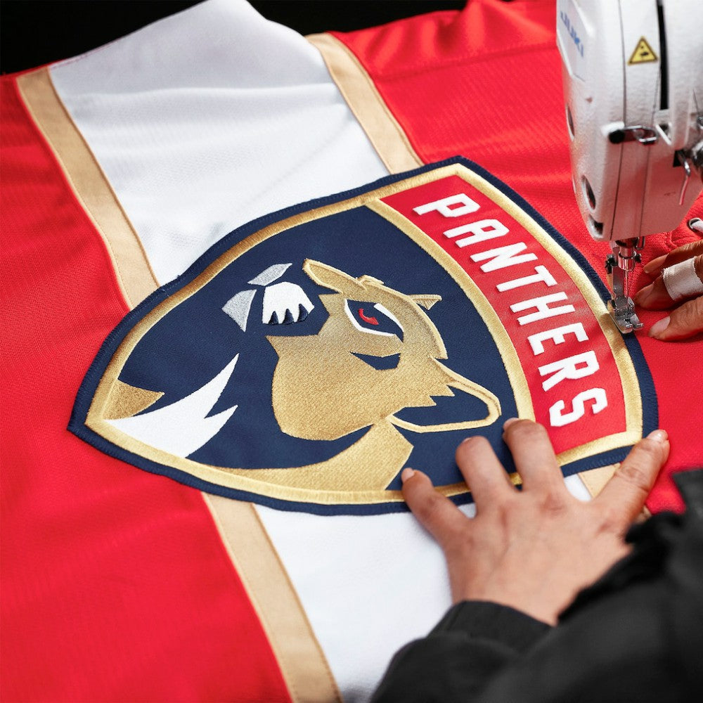 NHL,Custom Florida Panthers Fanatics Home Authentic Pro Custom Jersey - Red