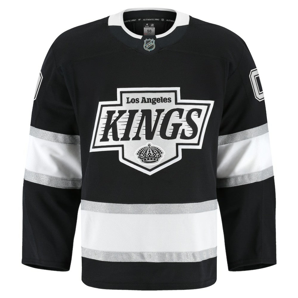 NHL,Custom Los Angeles Kings Fanatics Home Authentic Pro Custom Jersey - Black