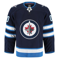 NHL,Custom Winnipeg Jets Fanatics Home Authentic Pro Custom Jersey - Navy