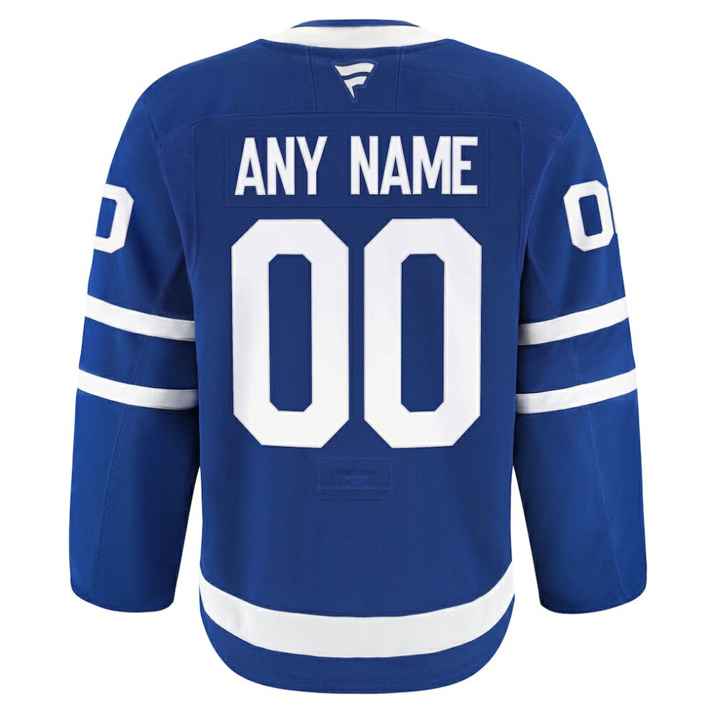 NHL,Custom Toronto Maple Leafs Fanatics Home Authentic Pro Custom Jersey - Blue