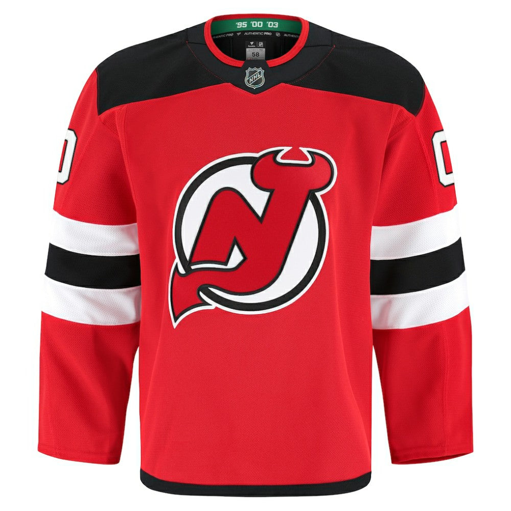 NHL,Custom New Jersey Devils Fanatics Home Authentic Pro Custom Jersey - Red