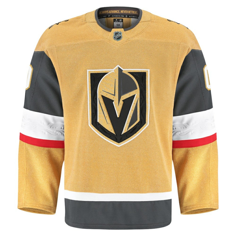 NHL,Custom Vegas Golden Knights Fanatics Home Authentic Pro Custom Jersey - Gold