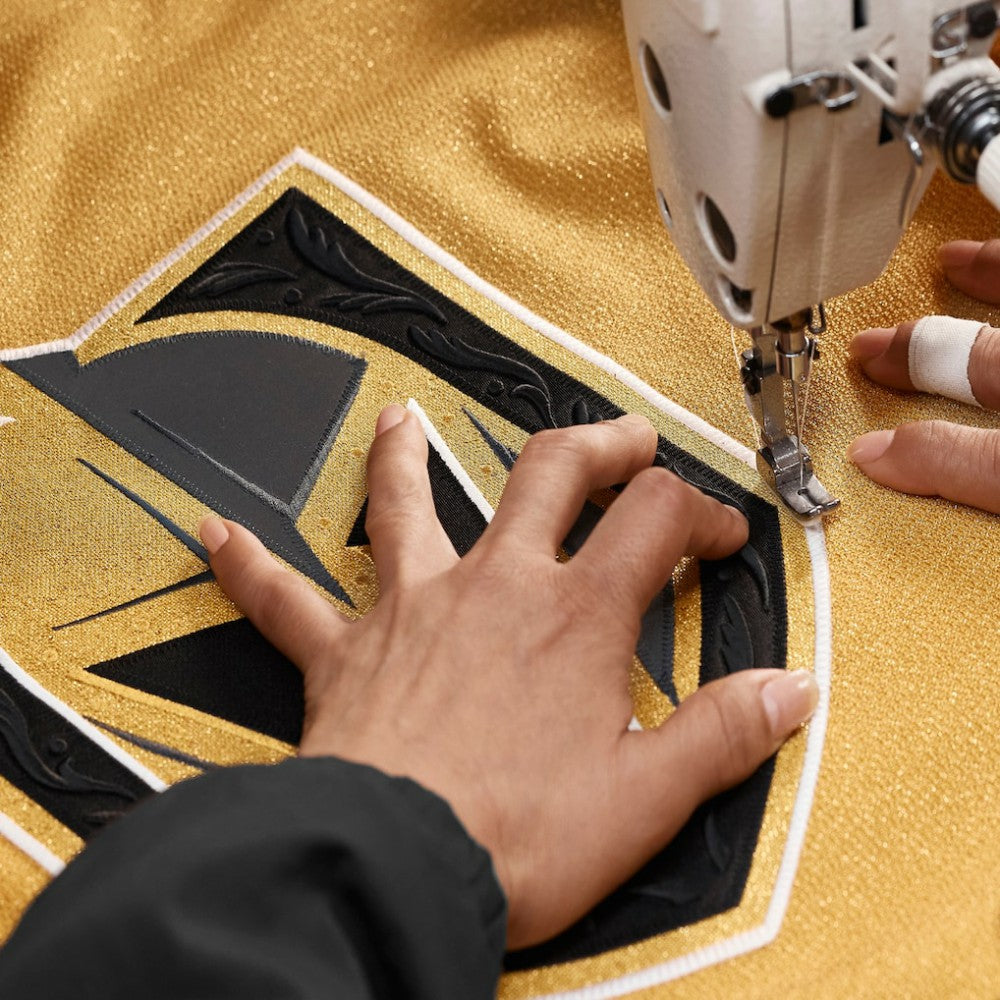 NHL,Custom Vegas Golden Knights Fanatics Home Authentic Pro Custom Jersey - Gold
