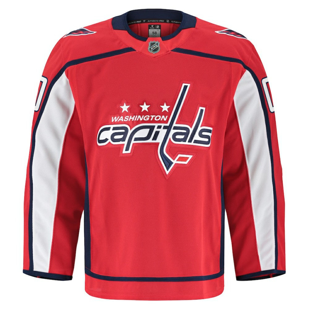NHL,Custom Washington Capitals Fanatics Home Authentic Pro Custom Jersey - Red
