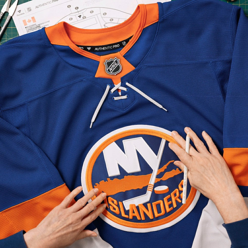 NHL,Custom New York Islanders Fanatics Home Authentic Pro Custom Jersey - Royal
