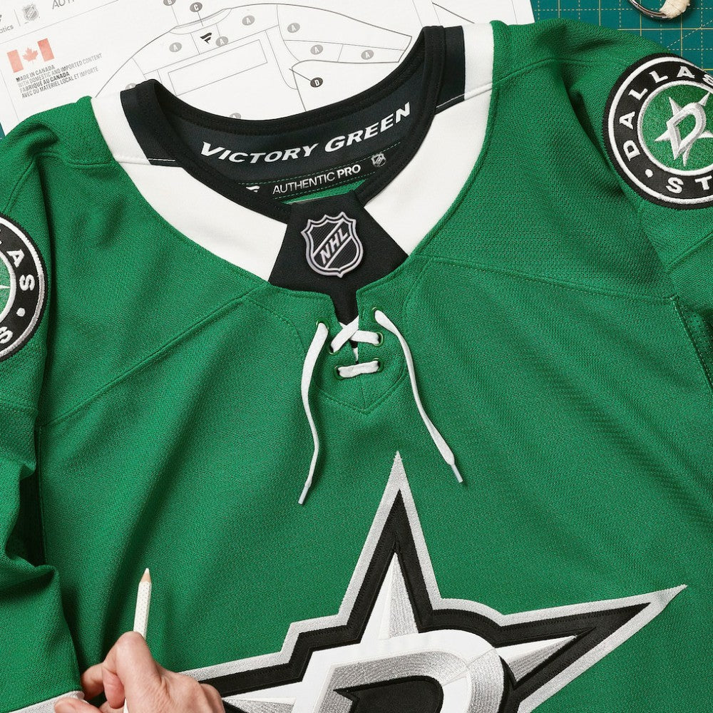NHL,Custom Dallas Stars Fanatics Home Authentic Pro Custom Jersey - Kelly Green
