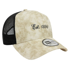 AC Milan New Era Corduroy Trucker Adjustable Hat Tan
