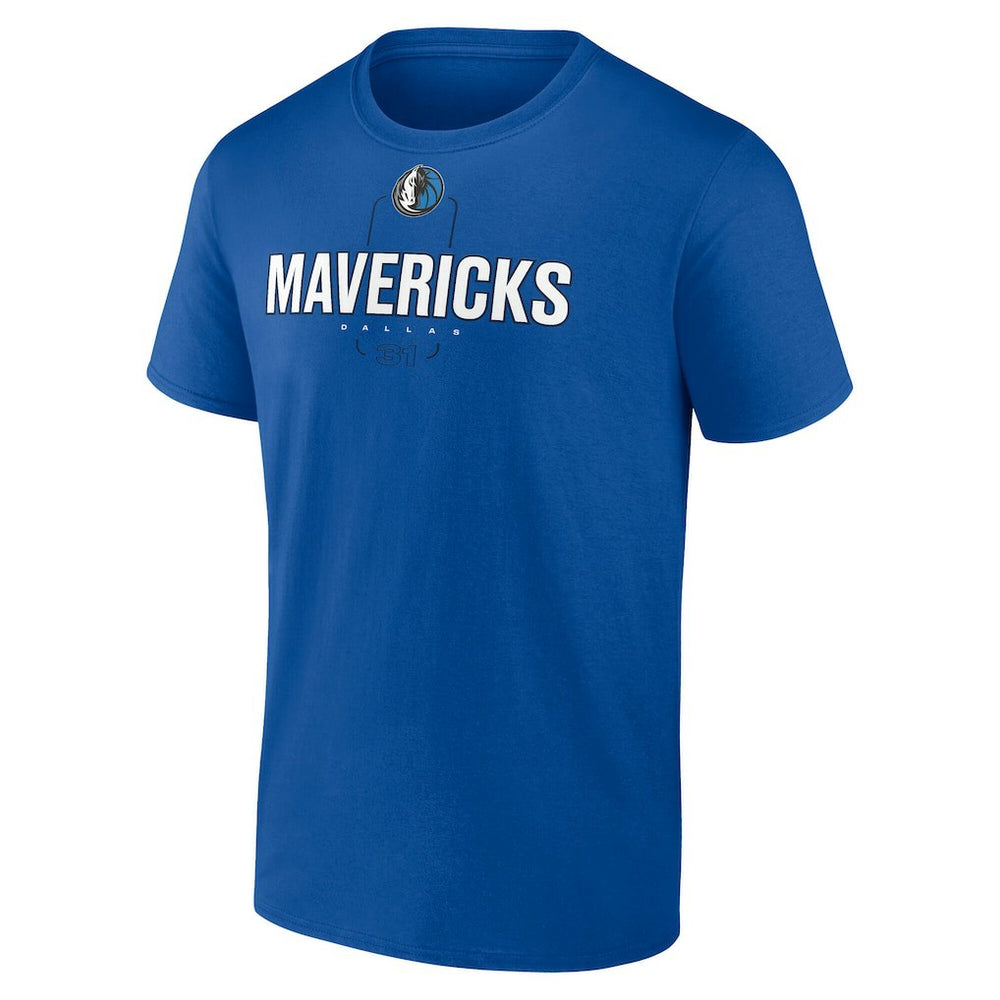 Klay Thompson Dallas Mavericks Behind The Back Name & Number T-Shirt - Blue