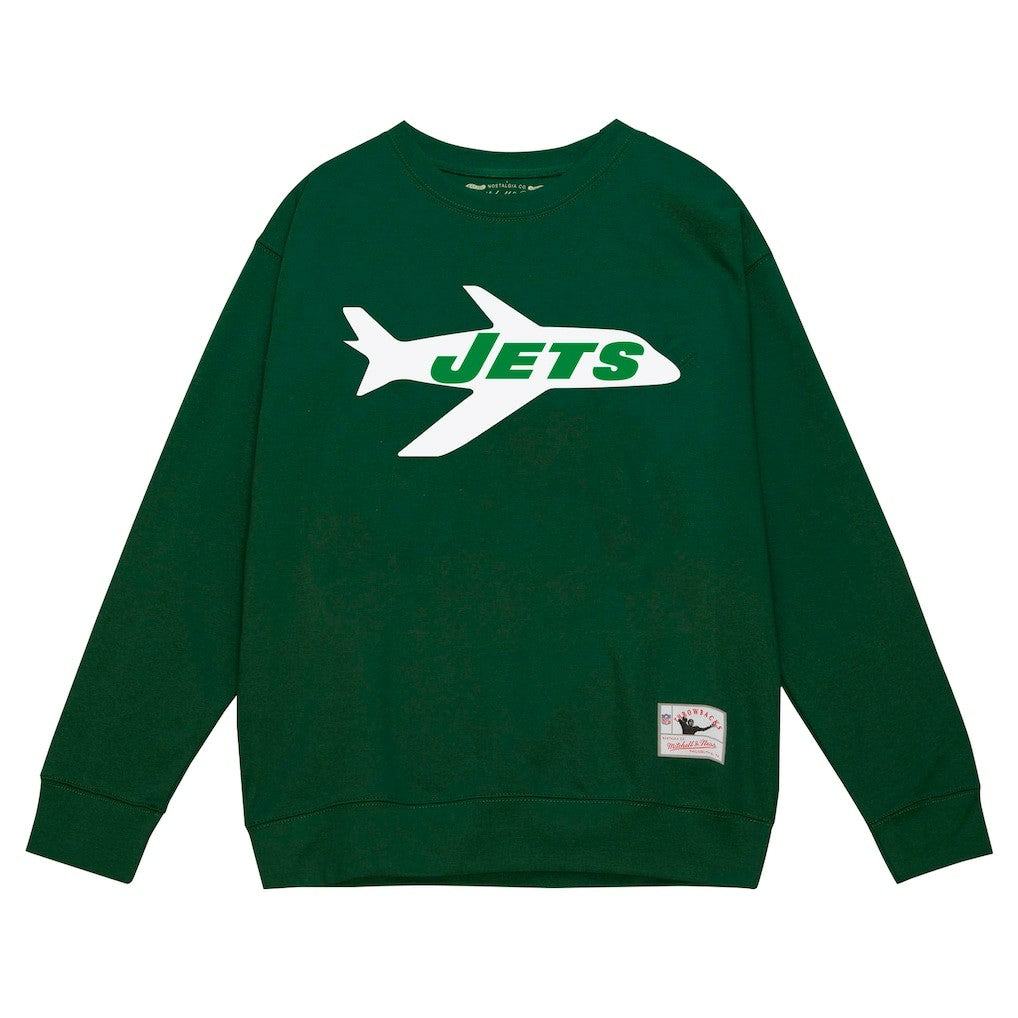 New York Jets Basic Fleece Pullover Sweatshirt Green