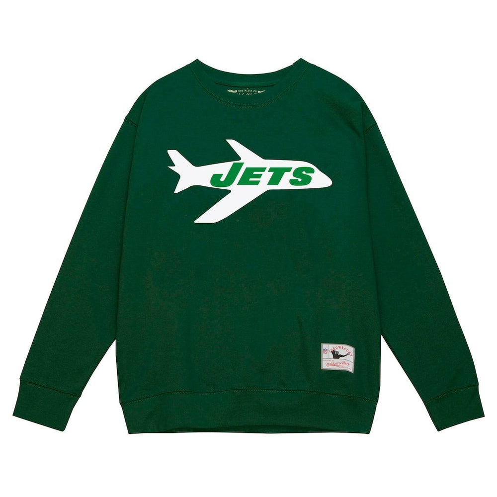 New York Jets Basic Fleece Pullover Sweatshirt Green