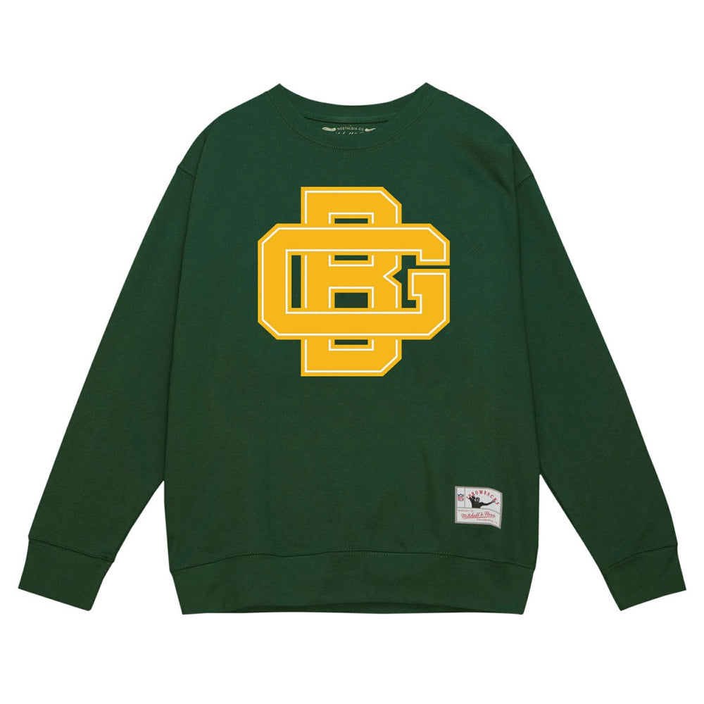 Green Bay Packers Basic Fleece Pullover Sweatshirt Green