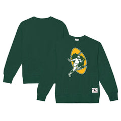 Green Bay Packers Basic Fleece Pullover Sweatshirt Dark Green