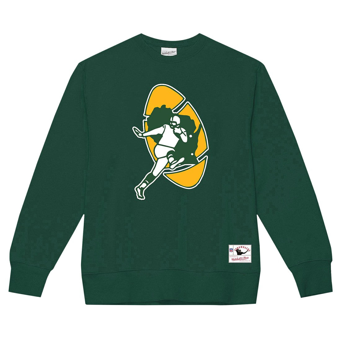 Green Bay Packers Basic Fleece Pullover Sweatshirt Dark Green