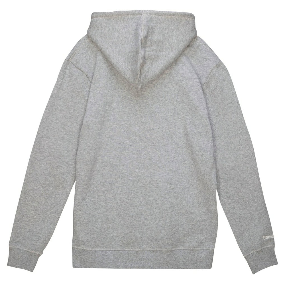 Minnesota Vikings Helmet Logo Vintage Pullover Hoodie Heather Gray