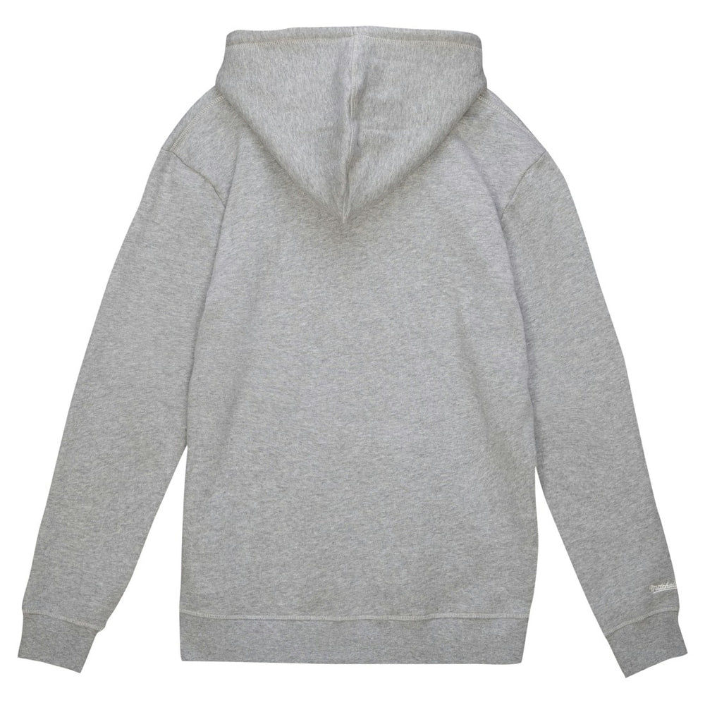 Denver Broncos Helmet Logo Vintage Pullover Hoodie Heather Gray