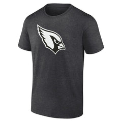 Arizona Cardinals Personalized Name & Number Monochrome T-Shirt Charcoal