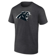 Carolina Panthers Personalized Name & Number Monochrome T-Shirt Charcoal